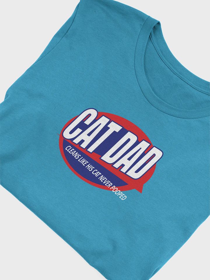 Cat Dad The Litter Box Cleaner Unisex Tee product image (1)