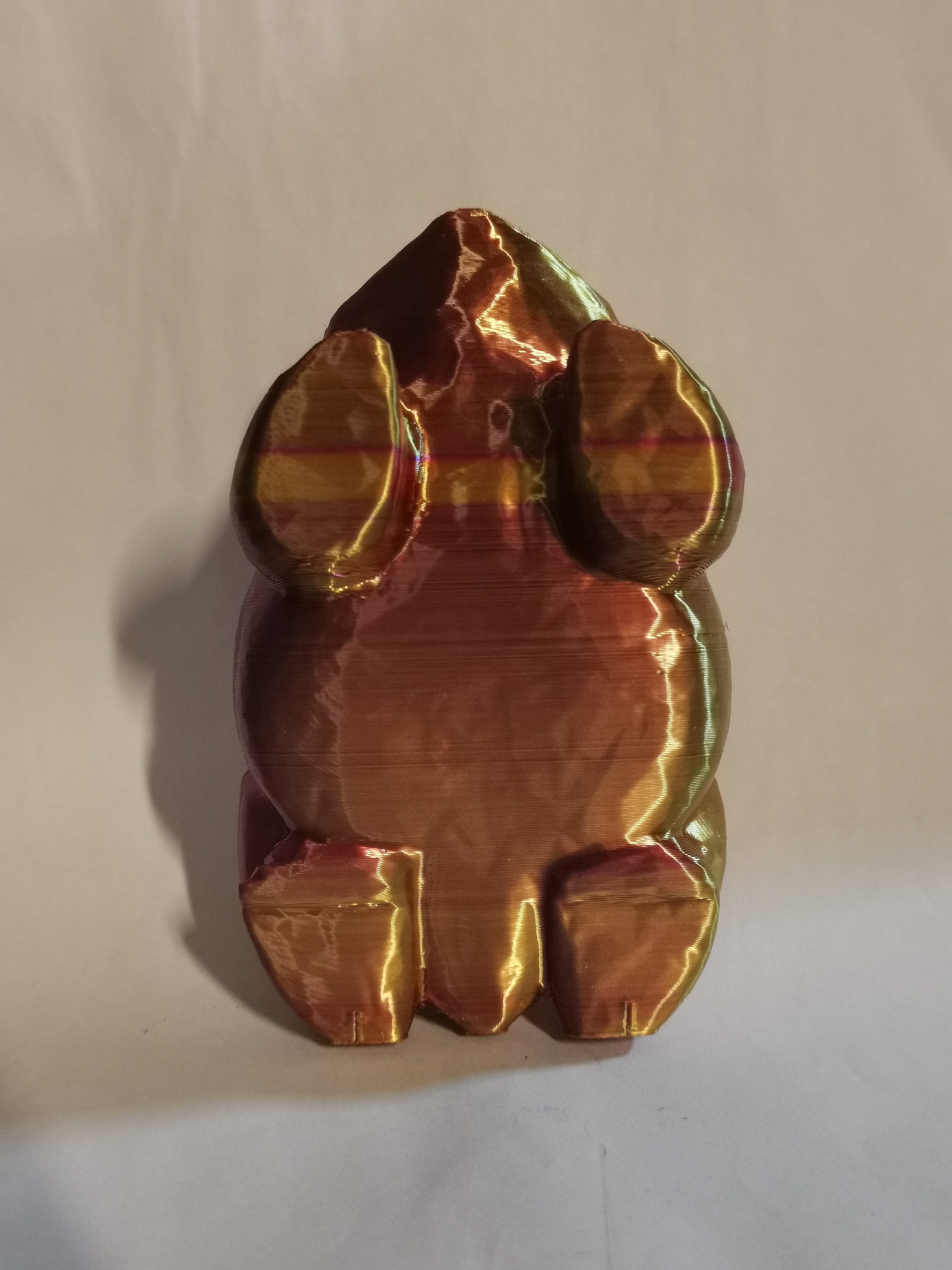 Pink and Gold Racing stripe Frog product image (3)