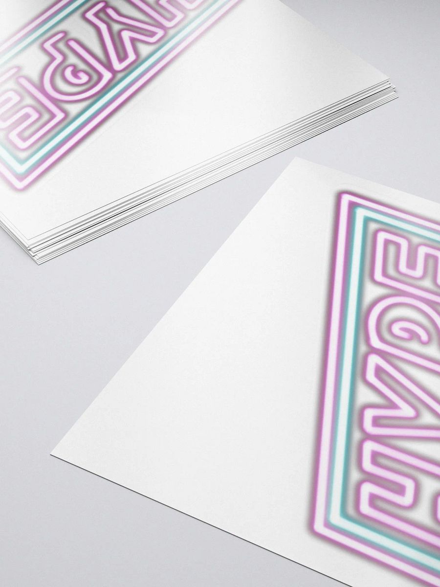 WolfLemon HYPE Neon Sticker product image (5)