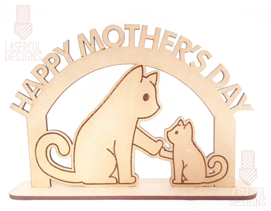 Mother's Day Gift Plaque (Three Sizes) Set 3 - Laser Cut Files product image (6)
