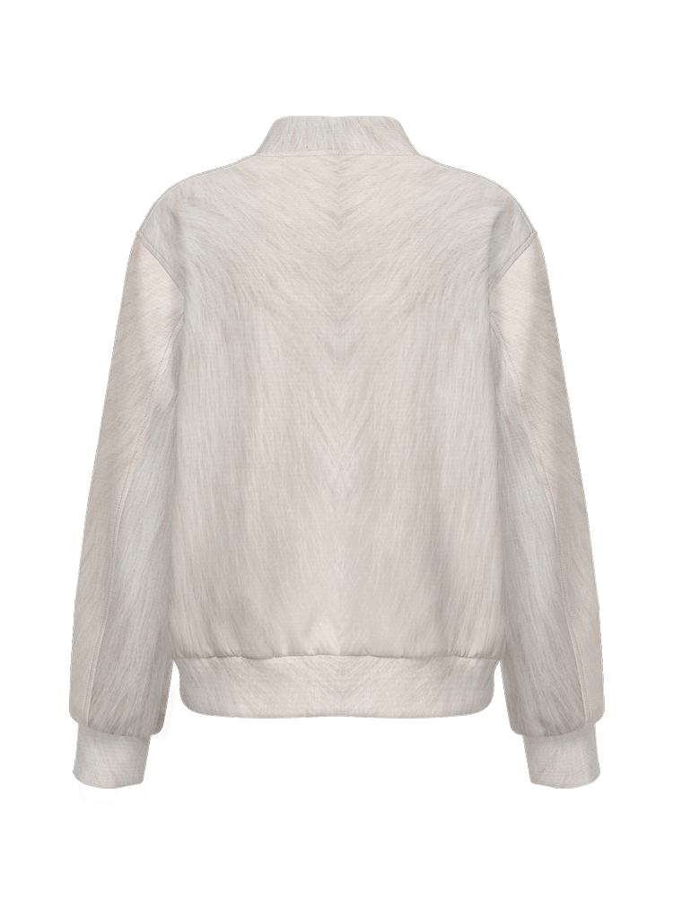 White Cat Premium Bomber Jacket (Unisex) product image (3)