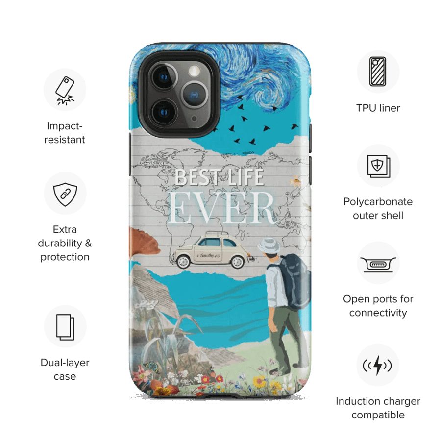 'Best Life Ever' iPhone® Tough Case product image (3)
