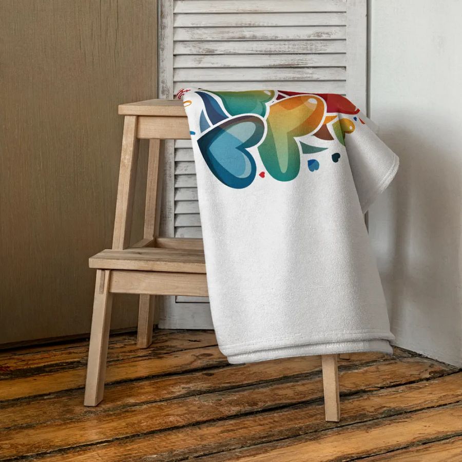 Many Hearts One Love Towel product image (4)