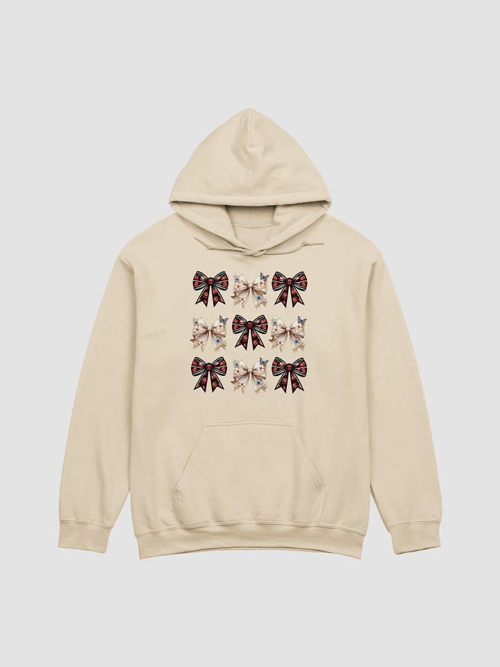 Spring Bows Basketball Floral Hoodie product image (19)