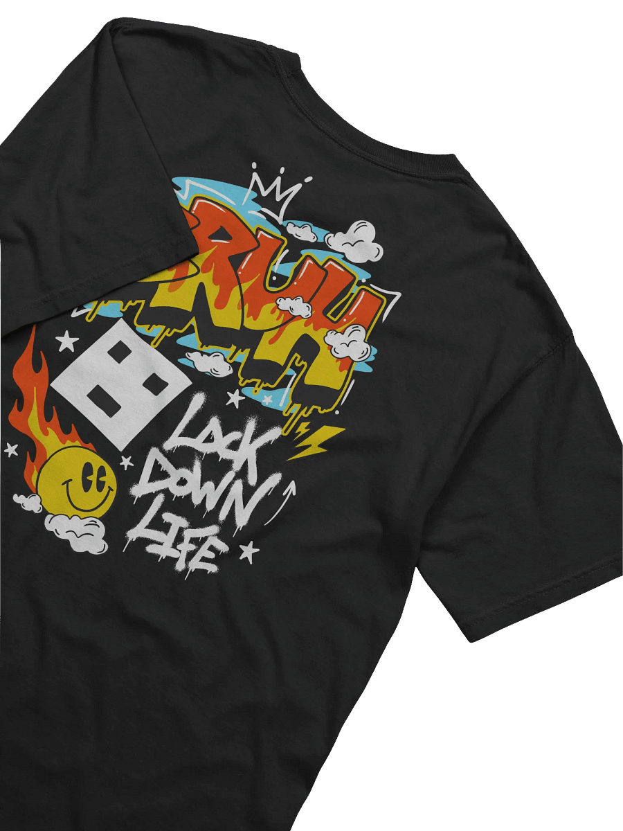 BRUH Graffiti Flame T-Shirt product image (4)