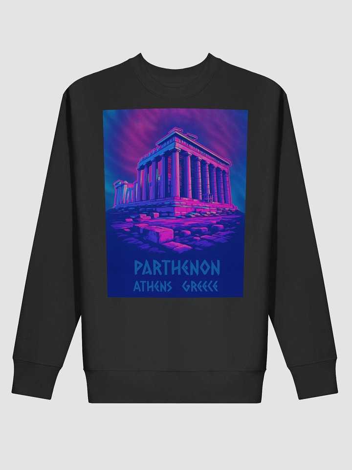 Neon Chill Wave Parthenon Athens Sweatshirt product image (10)