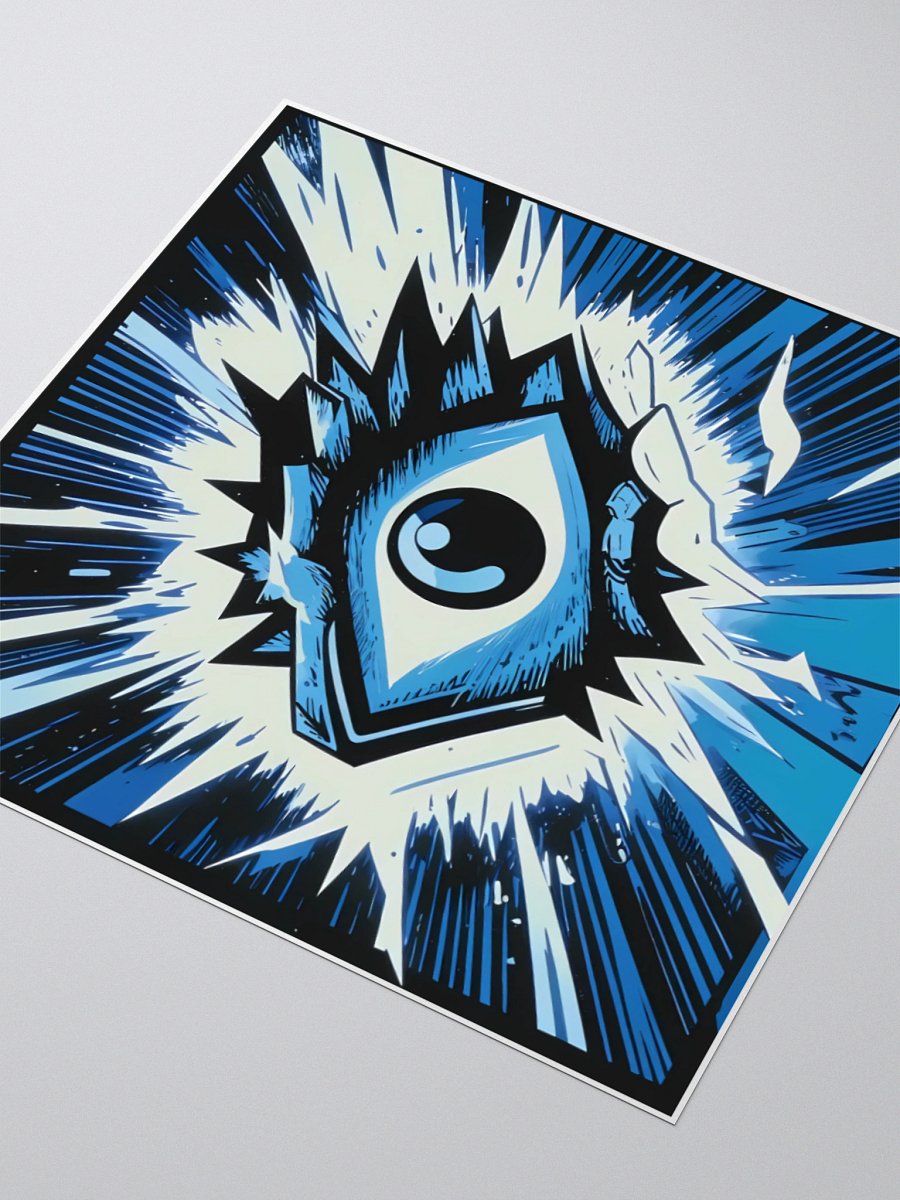 Electric Eye Sticker | Bold Art product image (7)