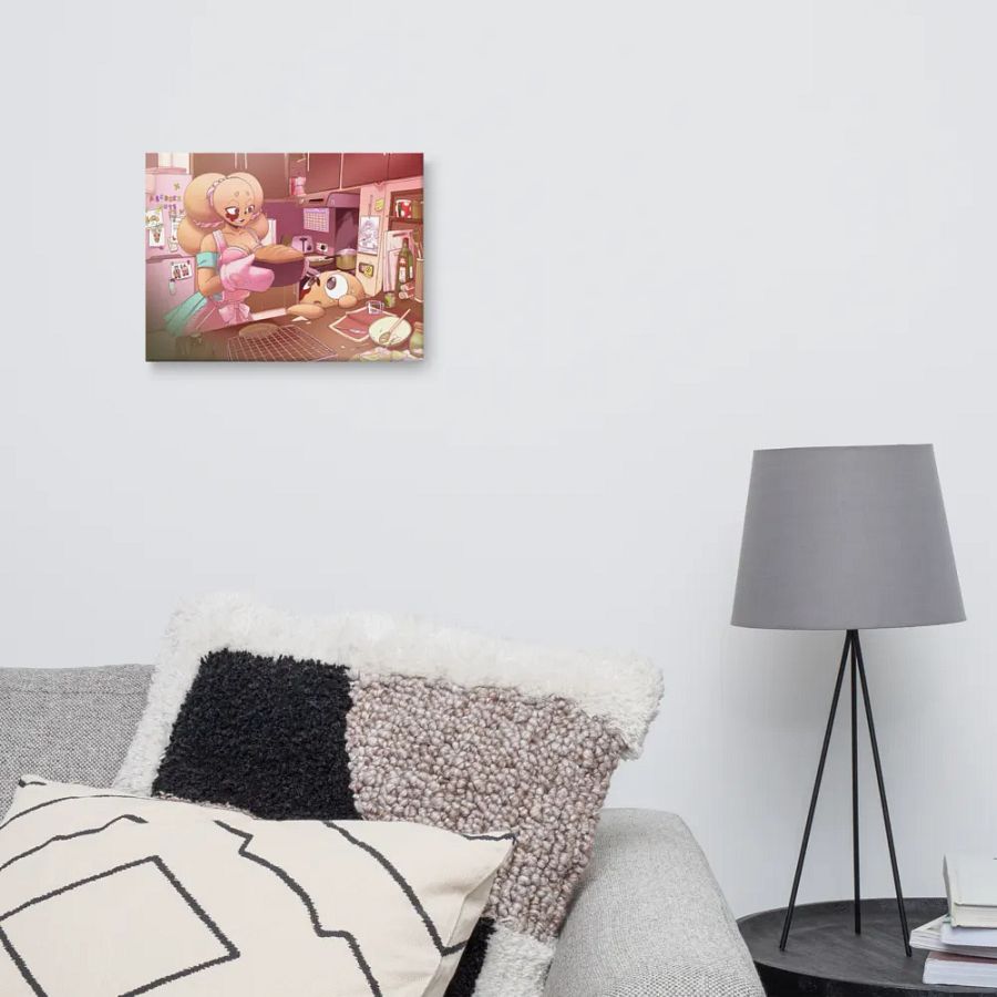 Baking with Boba Canvas Print product image (10)