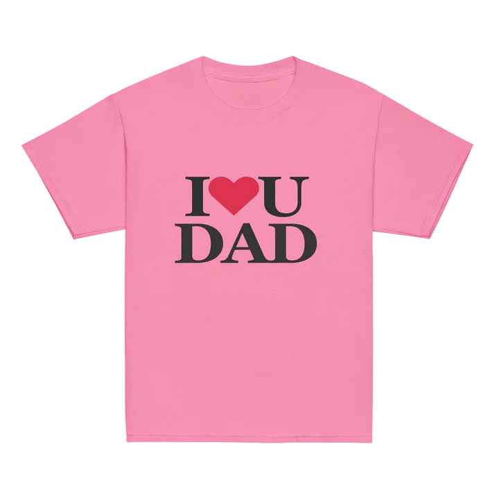 Kids Shirt Love Dad product image (2)