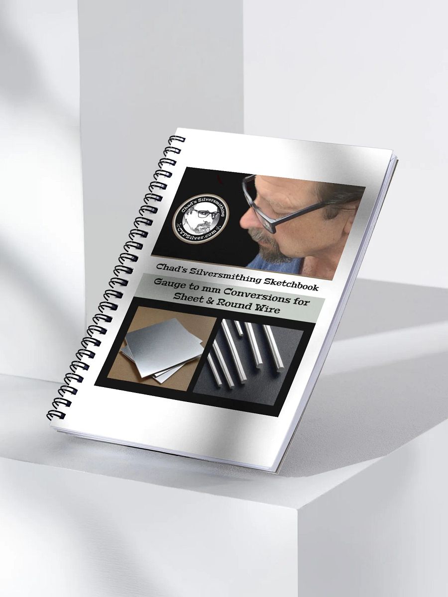 Silversmithing Sketchbook with Gauge Conversions product image (3)