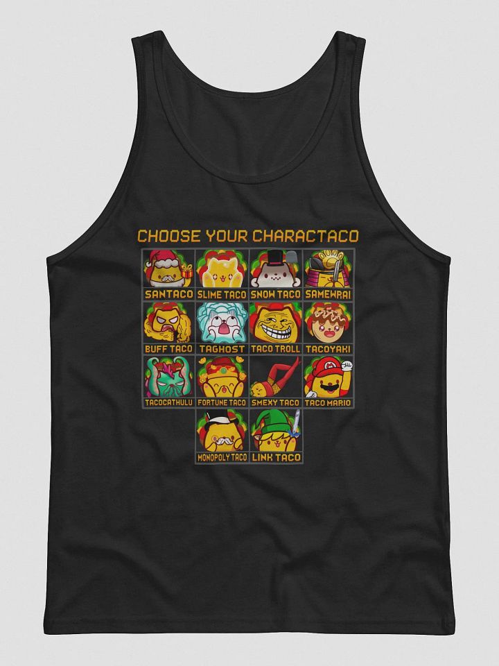 Choose Your Charactaco Retro Arcade Bella+Canvas Tank top product image (2)