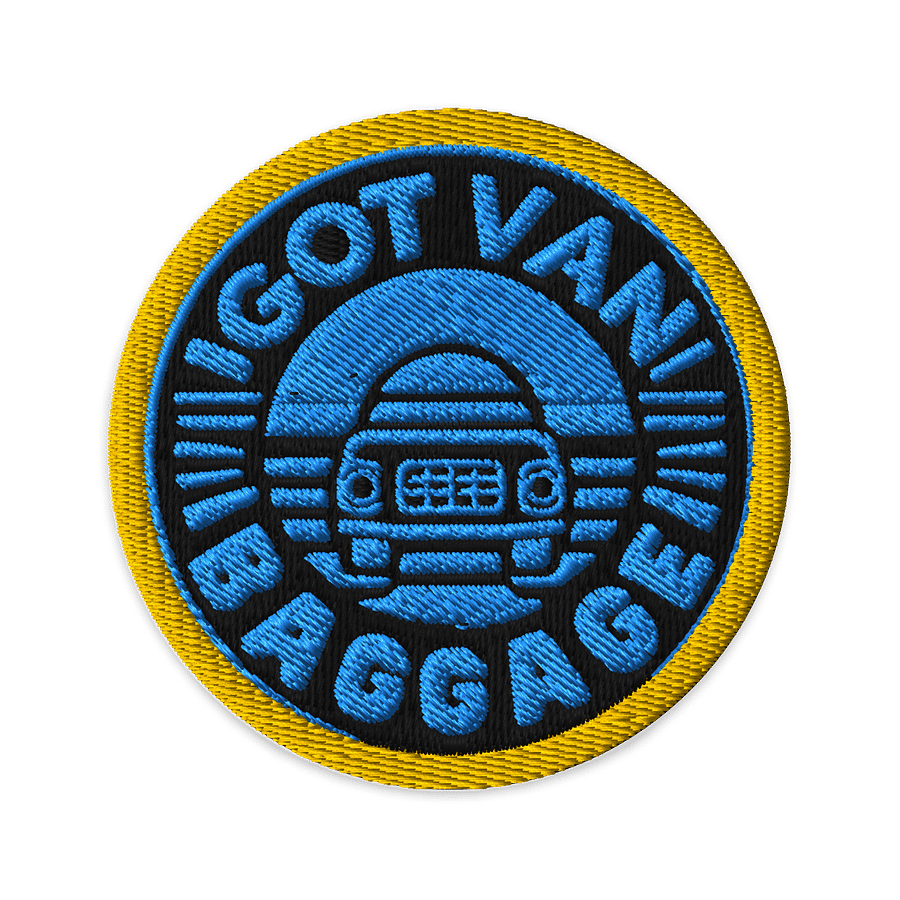 Retro Van Baggage Patch product image (1)