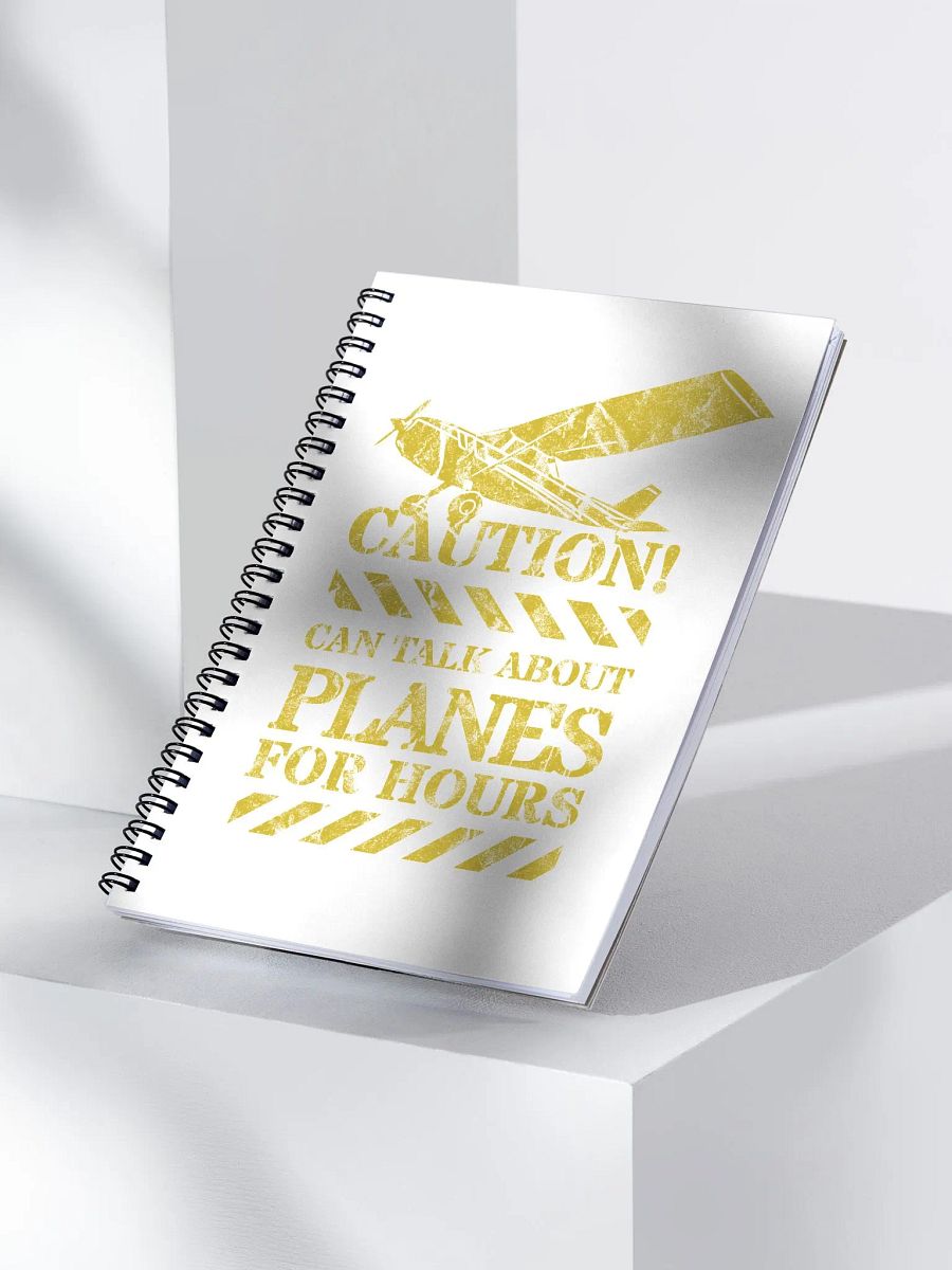 Talk about Planes - Cessna- Spiral Notebook product image (4)