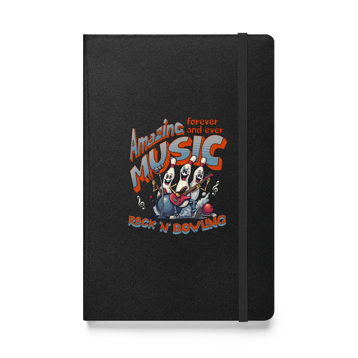 Amazing Music Rock N Bowling Hardcover Journal product image (1)