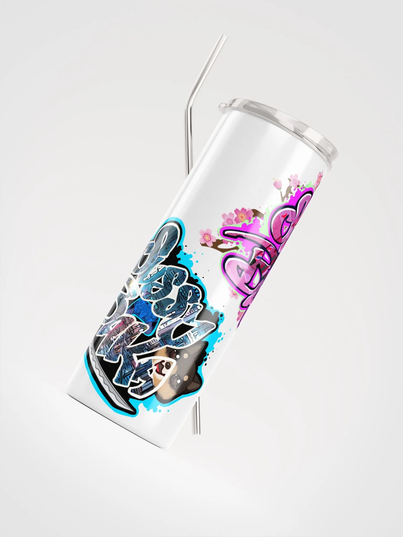 Sussy Baka Shibas Tumbler w/Straw product image (4)