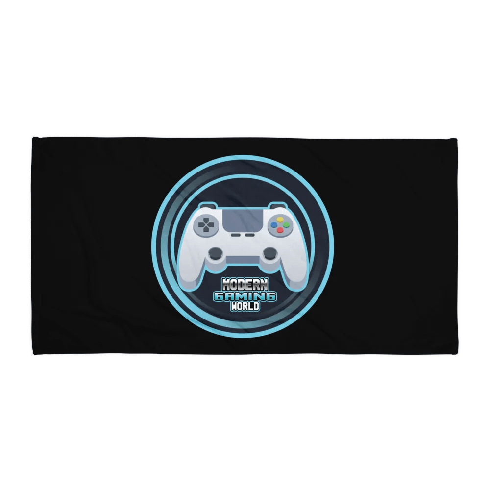 ModernGamingWorld Black Sublimated Towel product image (1)