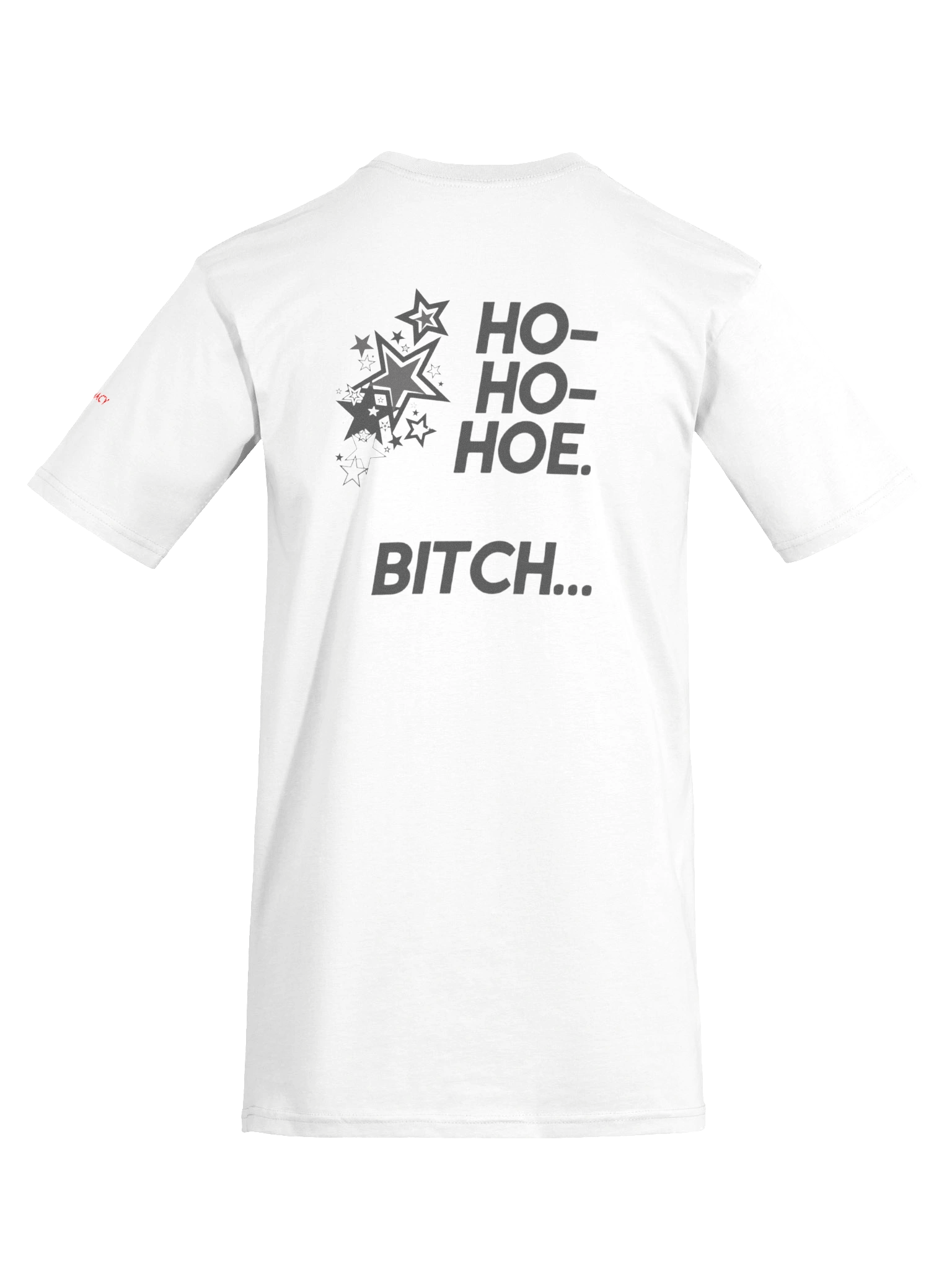 "HO-HO-HOE" ⎼⎼⎼ 'SUPREMACY' WHITE OVERSIZED TEE product image (10)