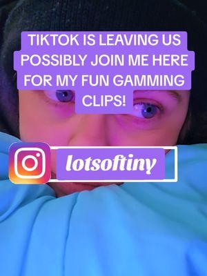 tiktok is leaving us. join me on Instagram! under lotsoftiny  https://www.instagram.com/lotsoftiny/profilecard/?igsh=eWFzY2RmNzZ4ZXdt #lotsoftiny #tiktok #instagram 