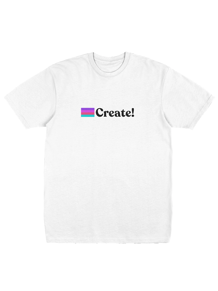 Create White Tee + Flag product image (1)