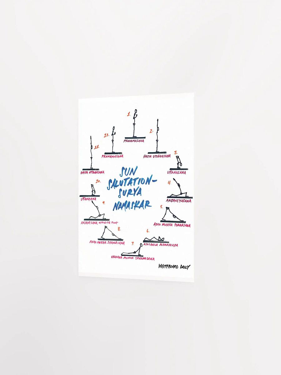 Sun Salutation Poster product image (10)