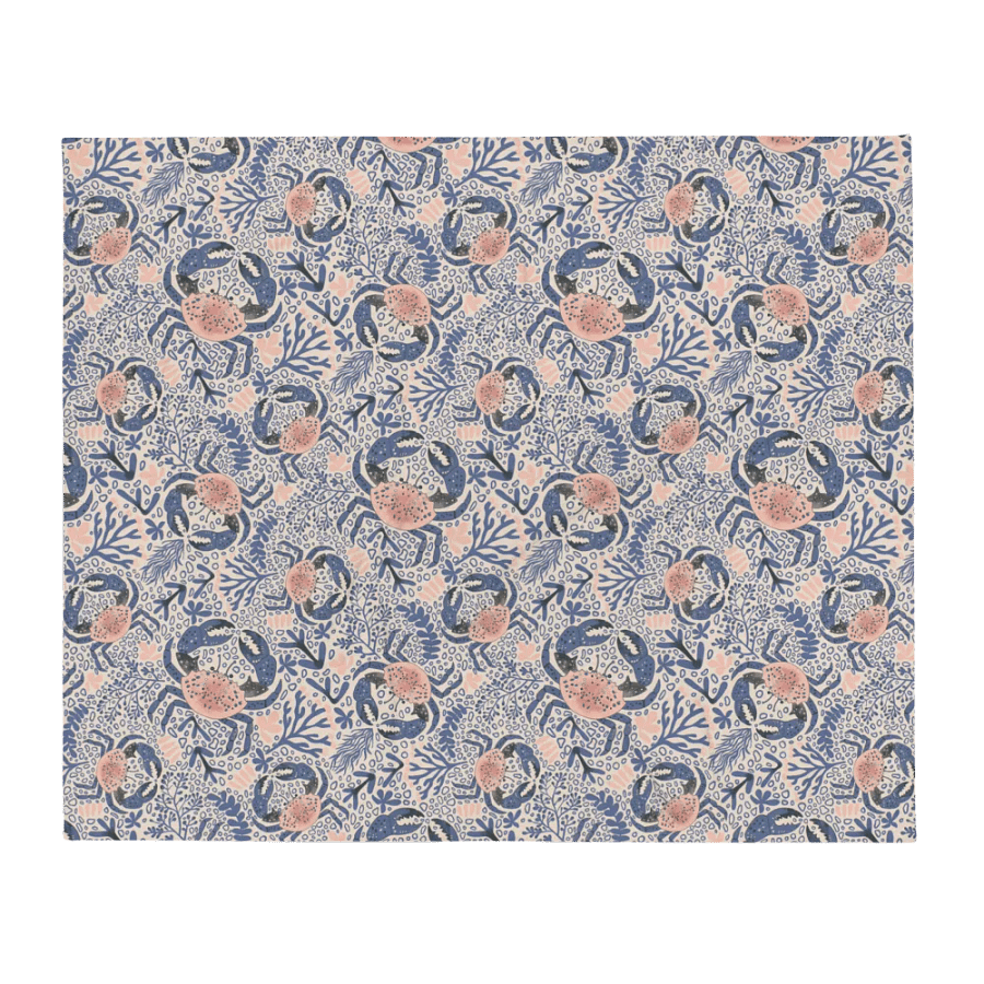 Seaside Serenity All-Over Print Throw Blanket product image (2)