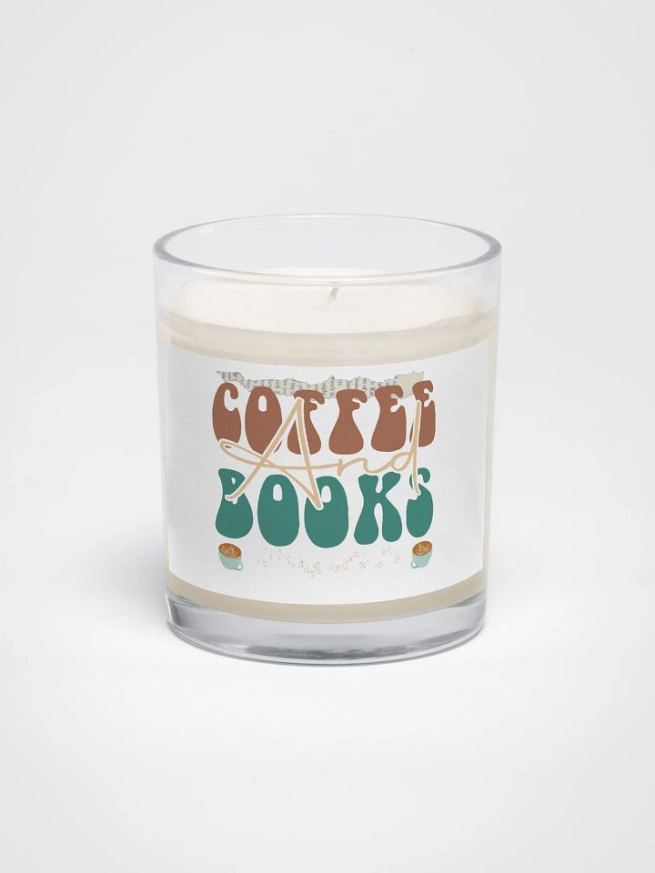 Coffee and Books Soy Candle product image (1)
