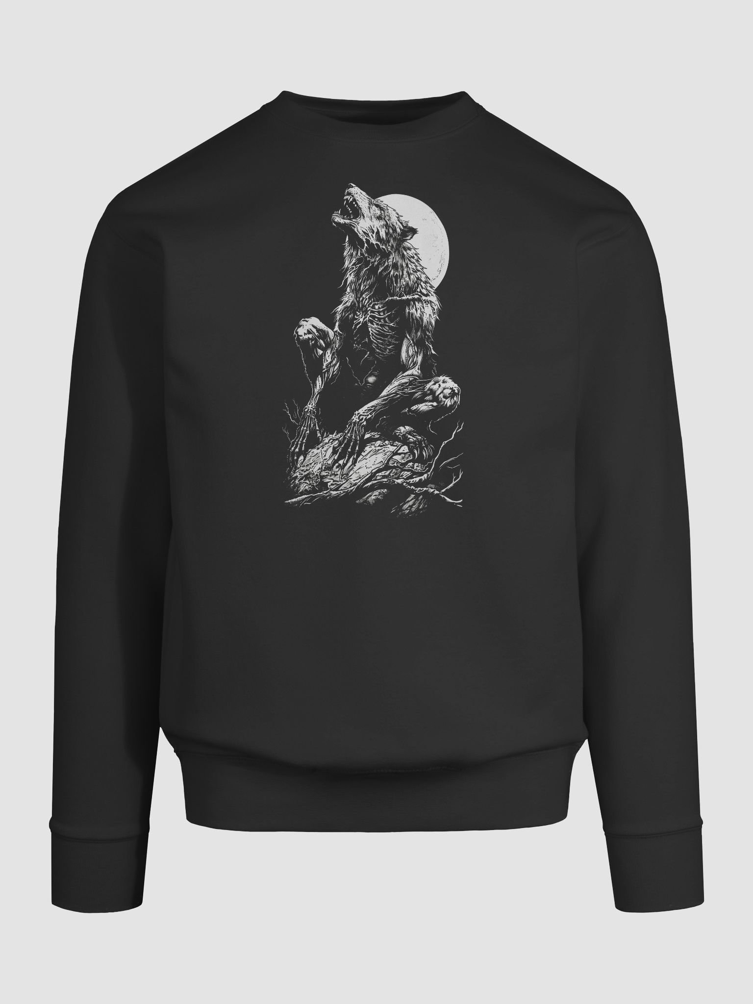 Werewolf Howling Lycanthropy Transformation Horror Monster sweatshirt product image (9)