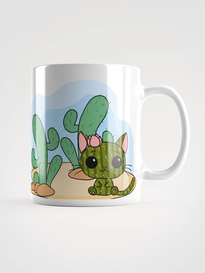 Nacho the Cactus Cat Cryptikids Sticker product image (1)