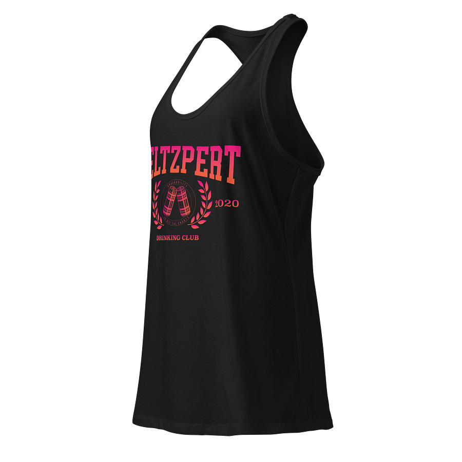 Seltzpert Drinking Club Tequila Sunrise Racerback Tanktop product image (3)