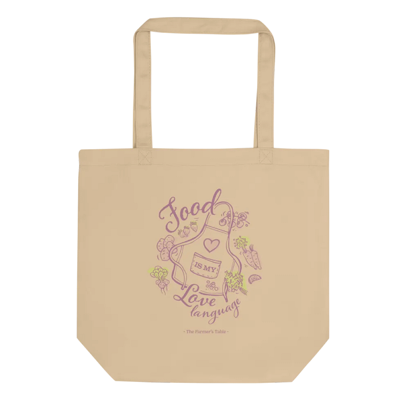 Food is My Love Language (Canvas Tote)