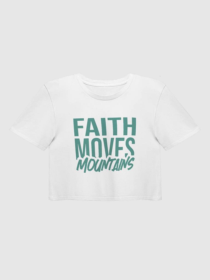 "Faith Moves Mountains" Crop Shirt – Season 3 Collection product image (2)