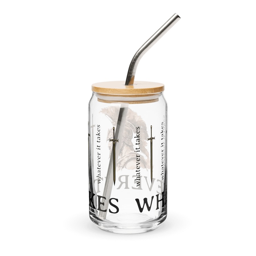 Stoic Quote Can-Shaped Glass product image (4)