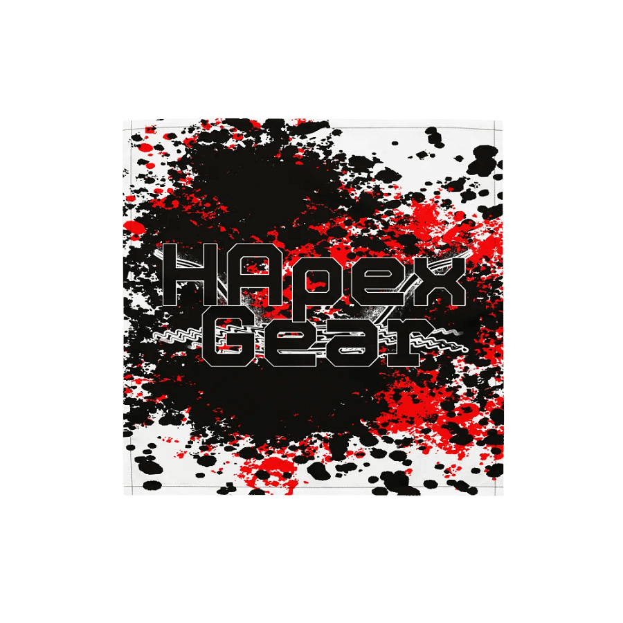 Black HApex Gear Black Logo - Bandana product image (1)