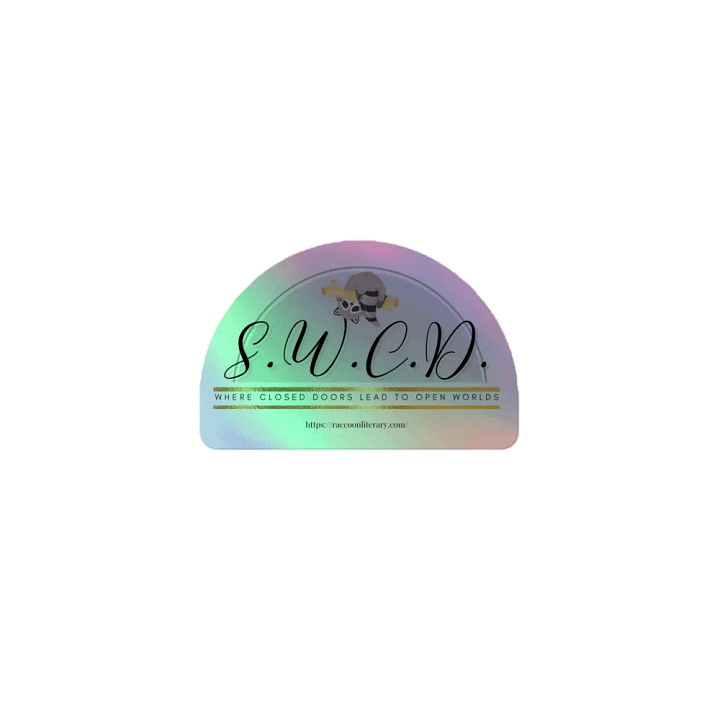 S.W.C.D. Kiss-Cut Holographic Sticker Sheet product image (1)