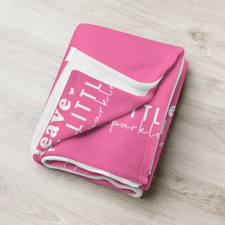 Leave A Little Sparkle Blanket product image (8)
