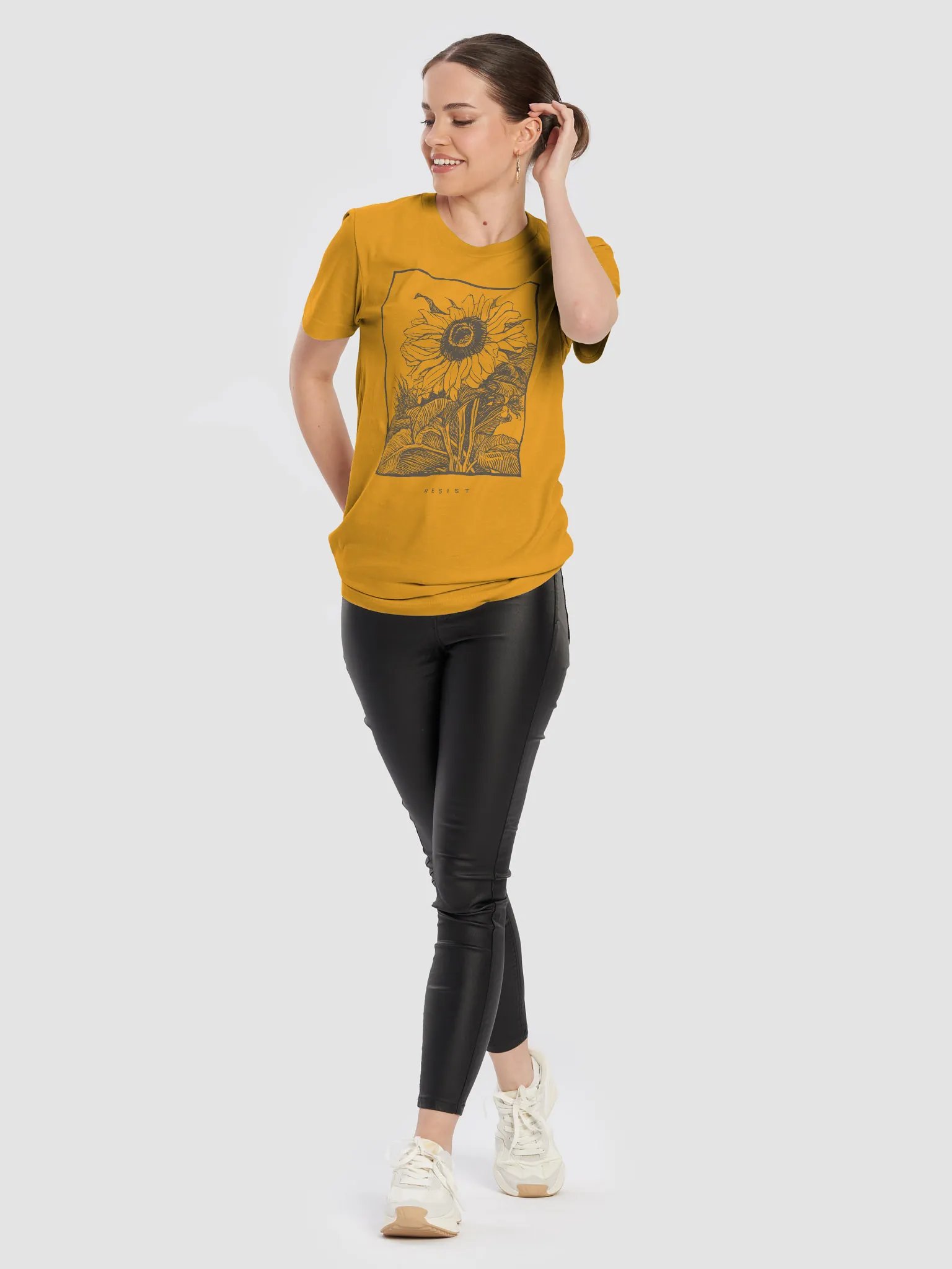 Sunflower Half Bloom Tee product image (60)