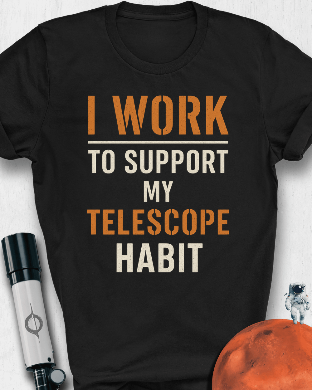 Telescope Addiction Unisex T-Shirt product image (1)