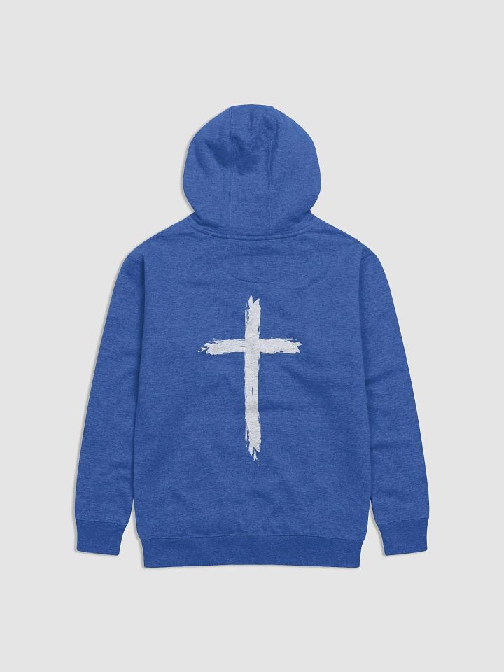 Born Again Unisex Premium Hoodie (Royal Blue) product image (2)