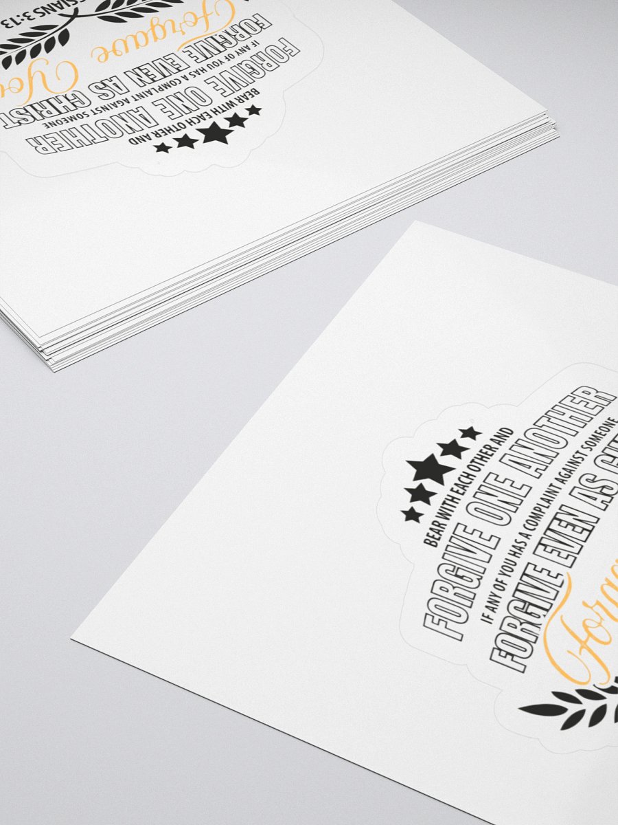 Colossians 3:13 Scripture Sticker product image (13)
