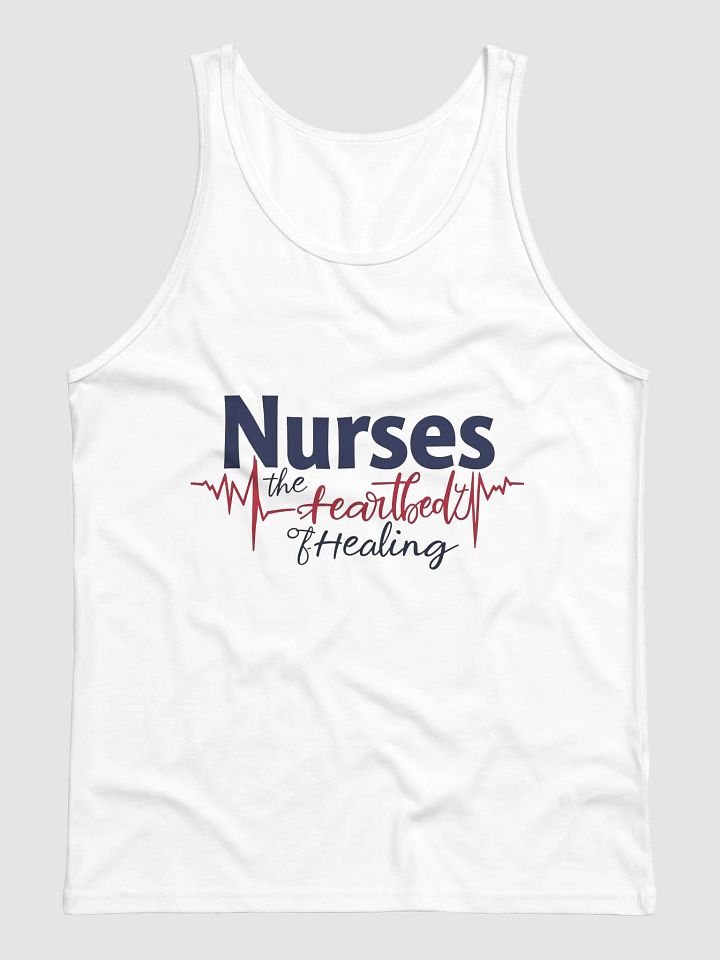 Heartbeat of Healing Nurses Tank product image (1)