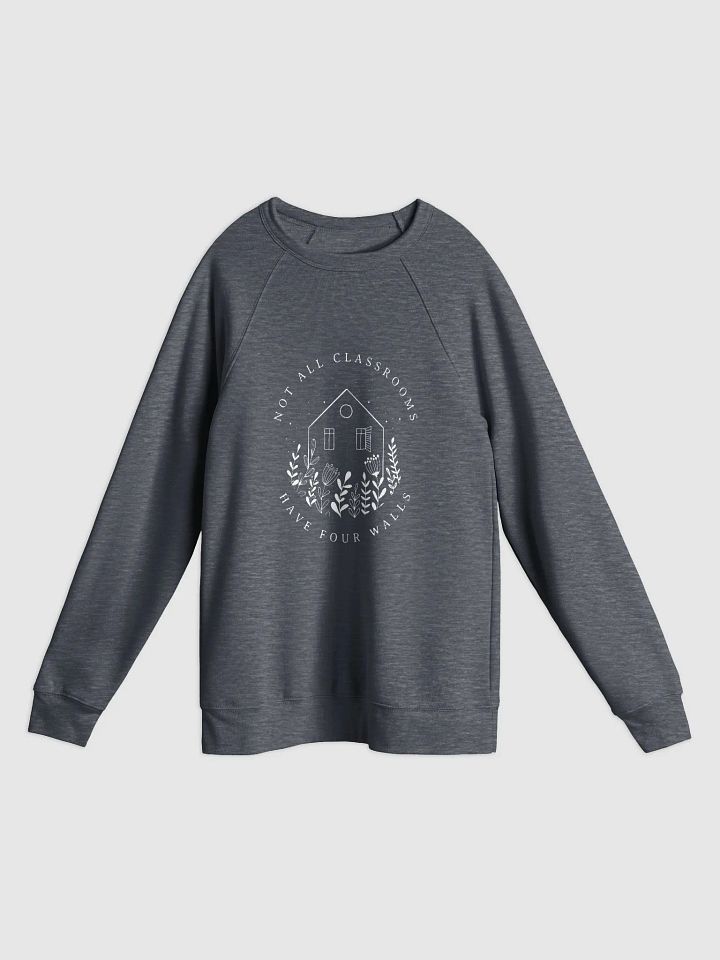 Not All Classrooms Have Four Walls Sponge Fleece Pullover product image (25)