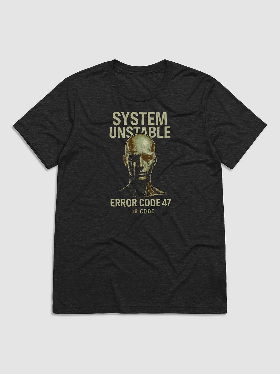 SYSTEM UNSTABLE // ERROR CODE 47 — Glitchcore Streetwear Drop product image (3)