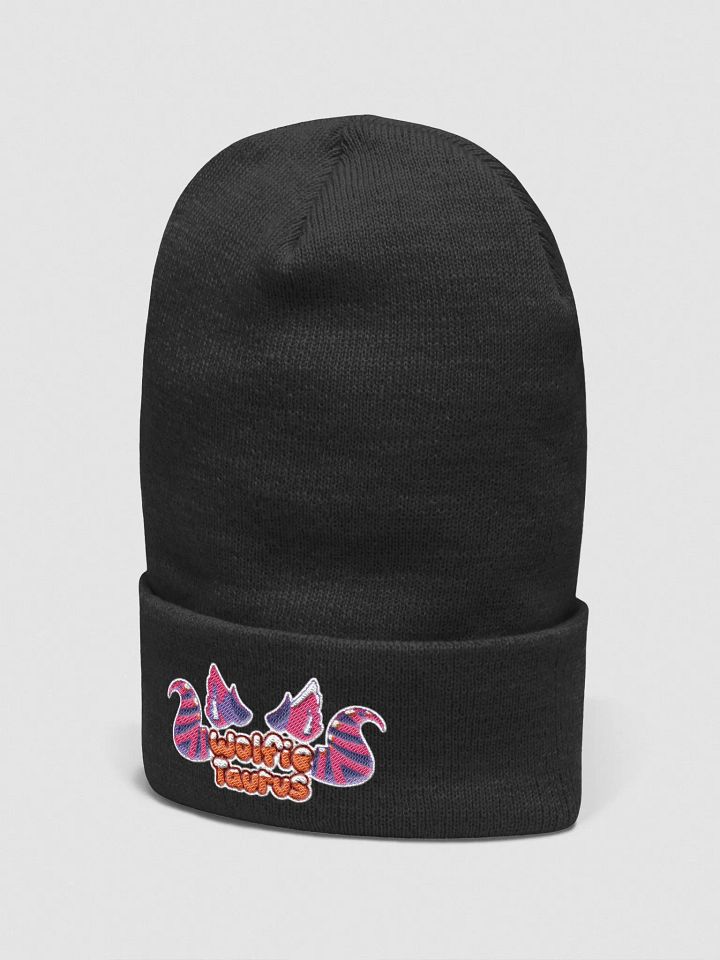 Wolfie Taurus logo beanie product image (2)