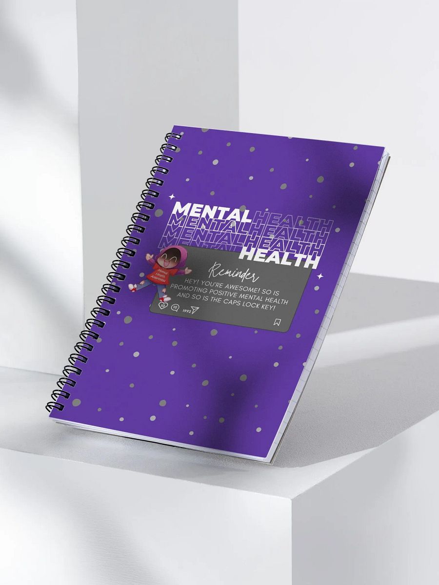Mental Health Awareness Notebook product image (4)