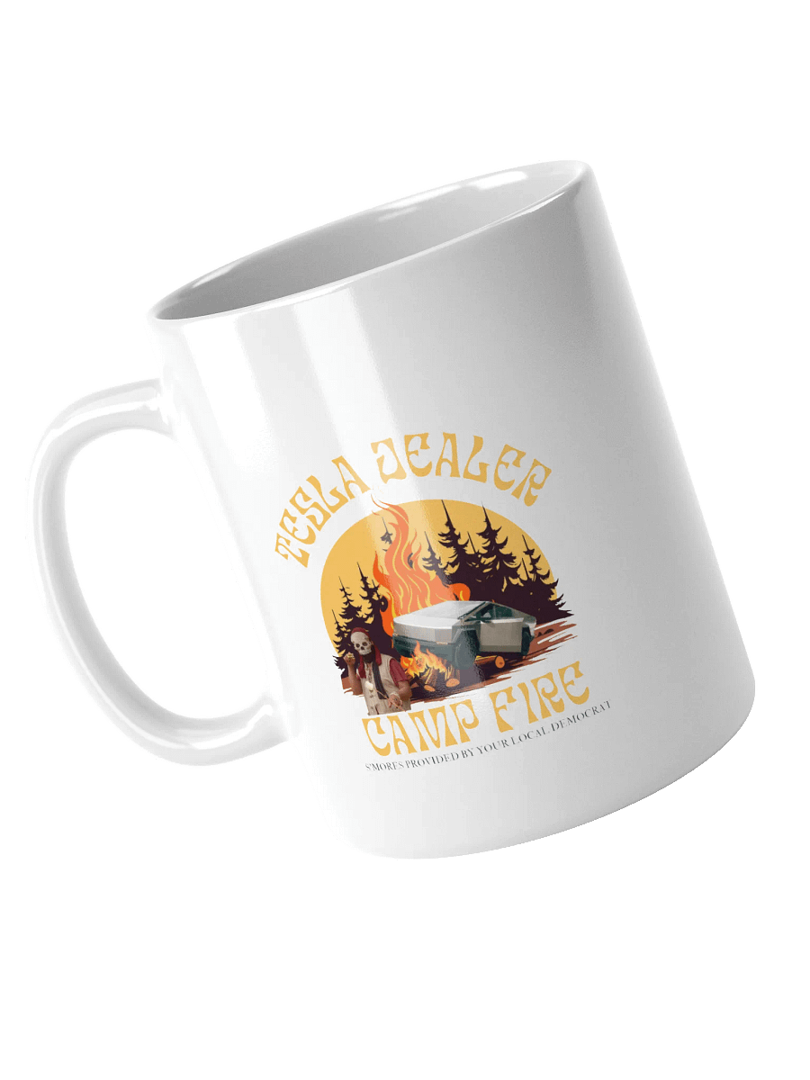 Tesla Dealer Campfire Mug product image (9)