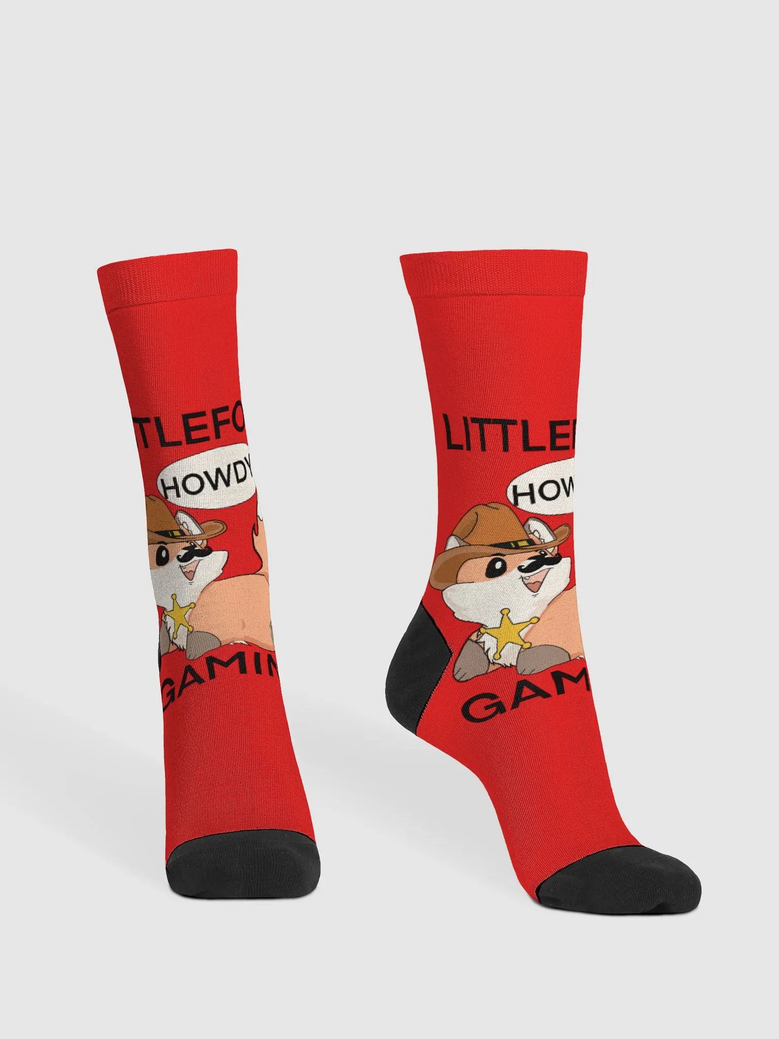 Howdy Littlefoxx Crew Socks product image (2)