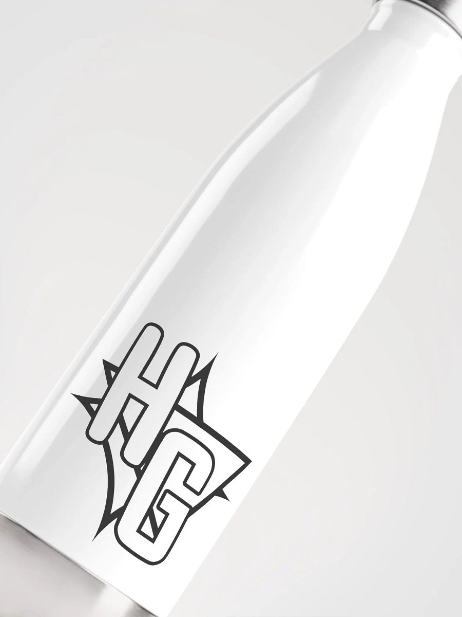 Hunter's Guild Emblem Stainless Steel Water Bottle—Light Mode product image (5)
