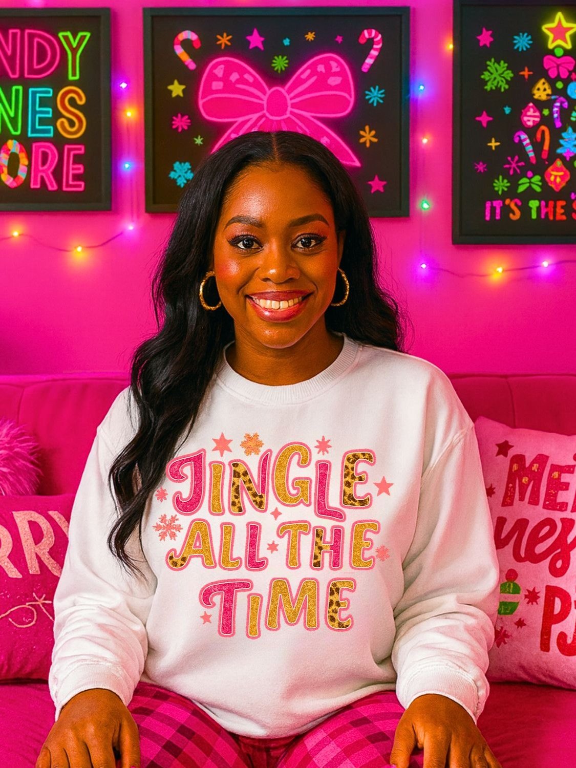 JINGLE ALL THE TIME Sweater product image (1)
