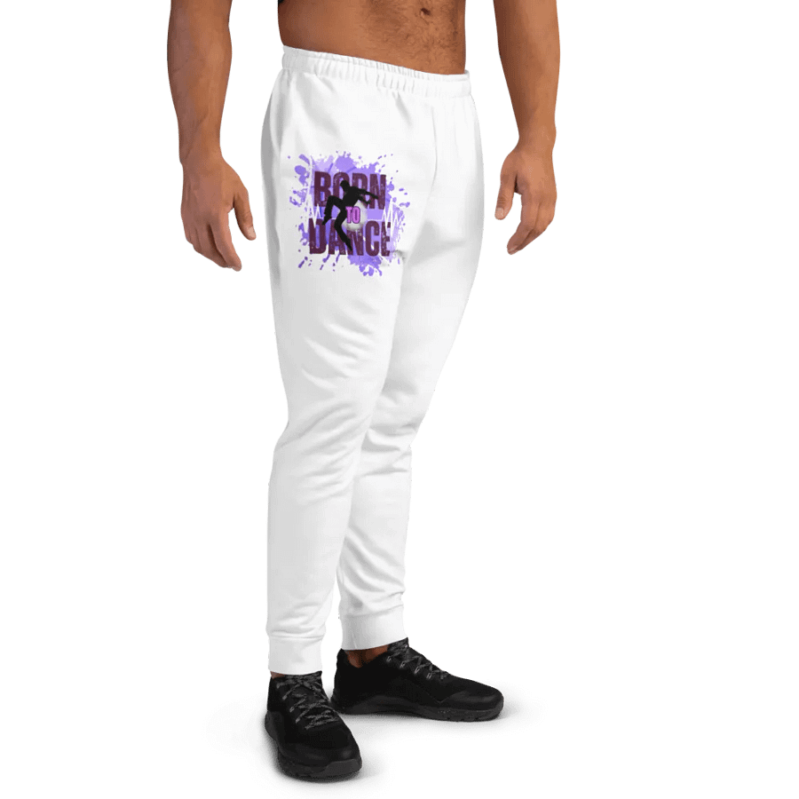 Dynamic Born to Dance His Silhouette Wave Men's Joggers product image (2)