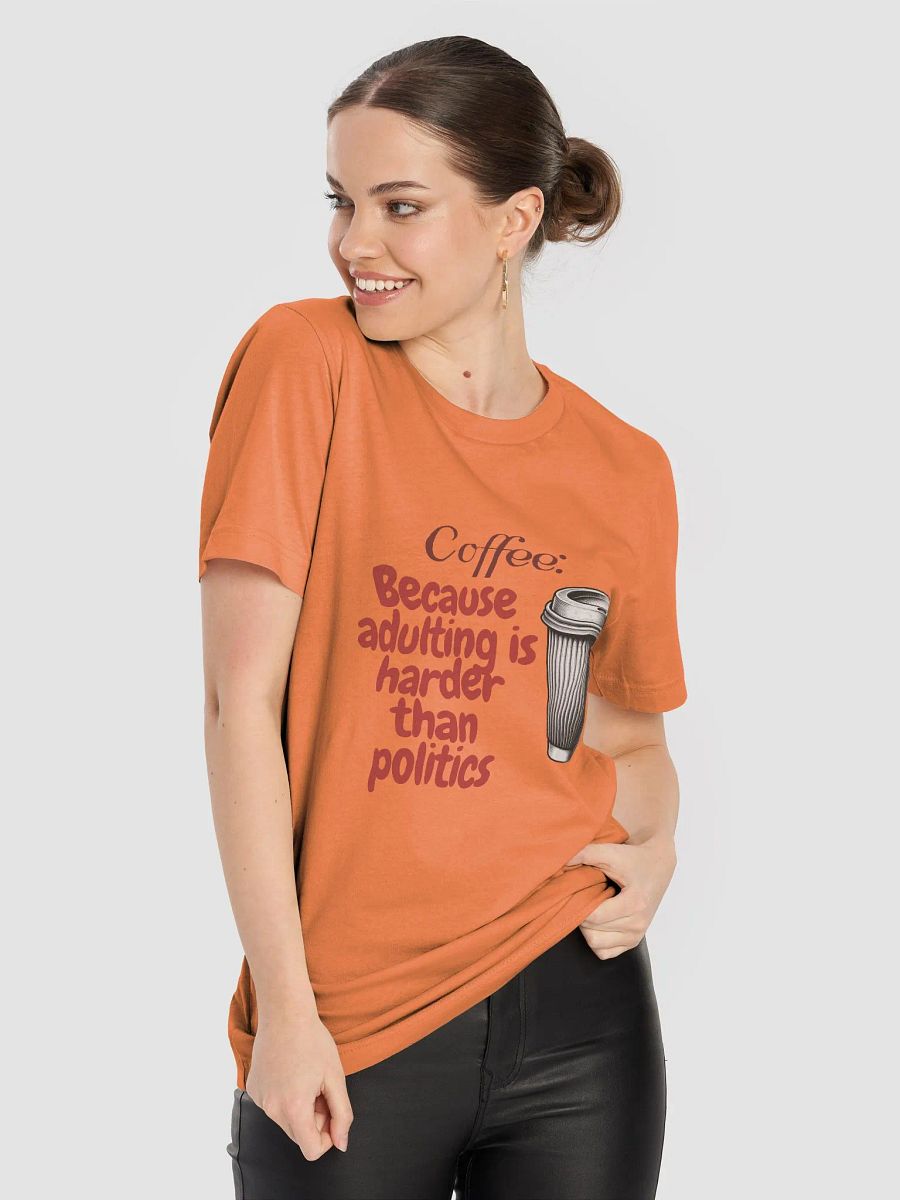 Adulting Fuel Coffee T-Shirt product image (2)